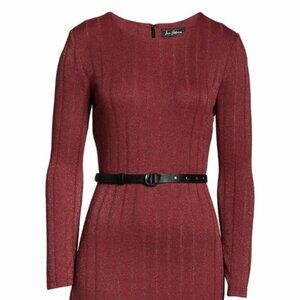 👗 NWT – Sam Edelman Asymmetrical Ruffle Hem Knit Dress – Size 10